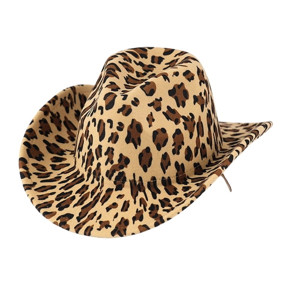 Wide Brim Sun Hat Women Classic Western Wide Brim Cowboy Hat