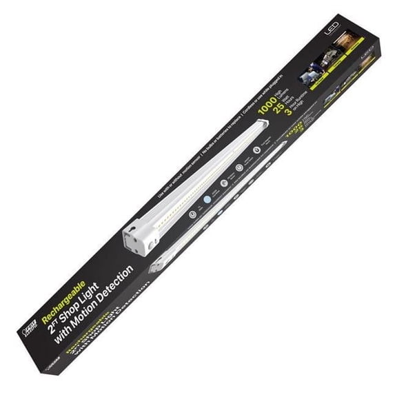 Feit Electric 3010277 24 in. 1 Light Each 28W LED Shop Light, White