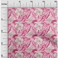 thumbnail image 2 of oneOone Georgette Viscose Light Pink Fabric Tropical Floral Sewing Craft Projects Fabric Prints By Yard 42 Inch Wide, 2 of 5
