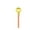 Yellow, variant on weibbin 32 Hole Bubble Machine - Light Up Spinner, Spinning Globe, Special Needs Sensory Toys for Children with Autism, Stocking Stuffers (without Bubble Solution)