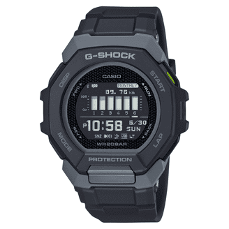 Casio G-Shock G-LIDE GBX-100NS-1JF Men's Watch, Waterproof, Black