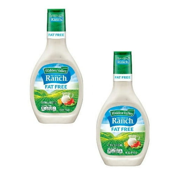 ( 2 Pack ) Hidden Valley The Original Ranch Fat Free Topping & Dressing 16 Fl Oz