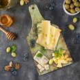 thumbnail image 5 of Island Map Cutting Board, Antique Treasure Map Grunge Rusty Style Parchment Print History Theme Boho Design, Tempered Glass Cutting and Serving Board, Wine Bottle Shape, Beige, by Ambesonne, 5 of 5
