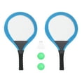 thumbnail image 1 of 2Pcs Badminton Tennis Rackets for Children Lightweight Compact Design Plastic 21.3*10.6in, 1 of 8