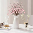 thumbnail image 4 of Bouquet de Fleurs Artificielles Saint-Valentin Décorations Artificielles Saint-Valentin Choix de Cœur avec Baies Rouges pour Décoration d'Anniversaire de Mariage Saint-Valentin Cadeaux pour Femmes Guirlande de Fleurs Artificielles, 4 of 5