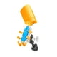 thumbnail image 1 of Soporte para teléfono de motocicleta con mini visera, soporte resistente para smartphone, universal manillar amarillo, 1 of 9