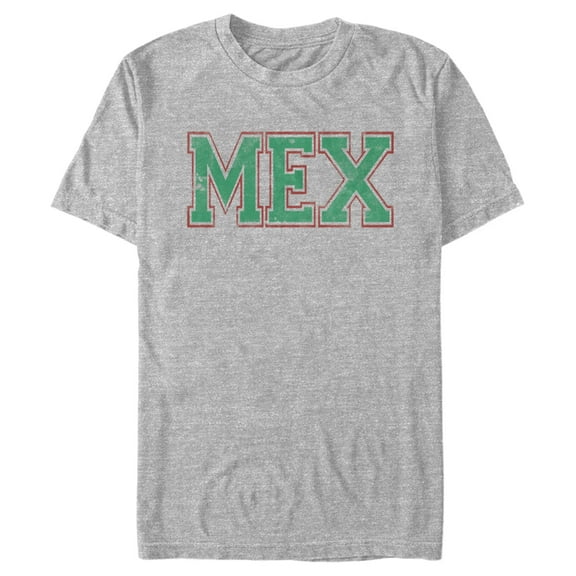 Men's Lost Gods Mex Logo  Graphic Tee Athletic Heather Medium