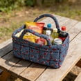 thumbnail image 6 of XINGAG Boho Storage Basket, Fabric Storage Organizer with Handles, Decorative Storage Bin, Collapsible Organizer for Toys, Clothes and Books, Decorative Basket for Nursery, Bedroom and Closet, 6 of 6