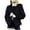 Black, variant on Clearance Sale! Rigardu Women's Faux Coat Jacket Autumn and Winter Black 4Xl