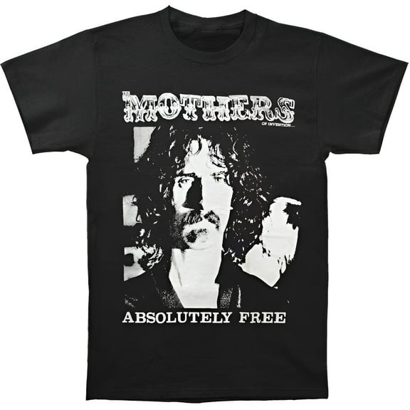 Frank Zappa Men's Absolutely Free T-Shirt Black 2X-Large | Officially Licensed Merchandise