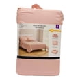thumbnail image 1 of Juego de Edredón con Sábanas Mainstays 7 Piezas Tamaño King y Diseño Liso Color Rosa, 1 of 4