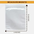 200 Pack 6"x10" Shipping Label Sleeves Packing Slip Envelope Pouches