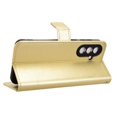 thumbnail image 2 of Wallet Case for Samsung Galaxy A37 5G with Card Holder, PU Leather Flip Phone Case with Kickstand Magnetic Closure Wrist Strap Gold, 2 of 5