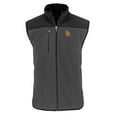 thumbnail image 2 of Men's Cutter & Buck Gray/Black San Diego Padres Cascade Eco Sherpa Fleece Full-Zip Vest, 2 of 3