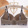 thumbnail image 7 of Wang6 Womens Plus Size Wireless Sports Bras Seamless Adjustable Straps Padded Workout Bras Full Coverage Running Yoga Gym Bralettes Grey 40, 7 of 7