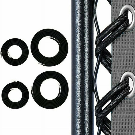 Universal Fit Patio Recliner Chair Repair, Zero Gravity Recliner Replacement Cords, Elastic Lawn Chair Cord Kit for Outdoor Furniture - 4 Pack