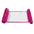 thumbnail image 4 of HYwys 51x28 Inflatable Pool Float Water Hammock Multi Purpose Swimming Portable Lounger Chair Floating Bed Outdoor Toys, 4 of 6