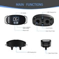 thumbnail image 2 of Bark Collar for Dogs,Rechargeable Anti Barking Training Collar with 5 Adjustable Sensitivity and Intensity Beep Vibration for Small Medium Large Dogs (Black), 2 of 7