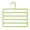 Green, variant on Dengjunhu Pants Hangers, Swing Arm Trousers Hanger, Space Saving Pants Rack, 5 Layers Scarves Hangers with Non-Slip, Multiple Pants Hanger Closet Organizer for Trousers Scarves Ties