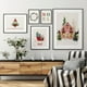 thumbnail image 4 of Juego de pared de galería de Navidad, carteles de invierno de trineo de Casa de coche rojo, arte de pared, impresiones en lienzo, imágenes, decoración del hogar de vacaciones, 4 of 4