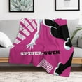 thumbnail image 6 of Spider-Man Throw Blanket Cute Flannel Anime for Girls Boys Men Women, 6 of 7