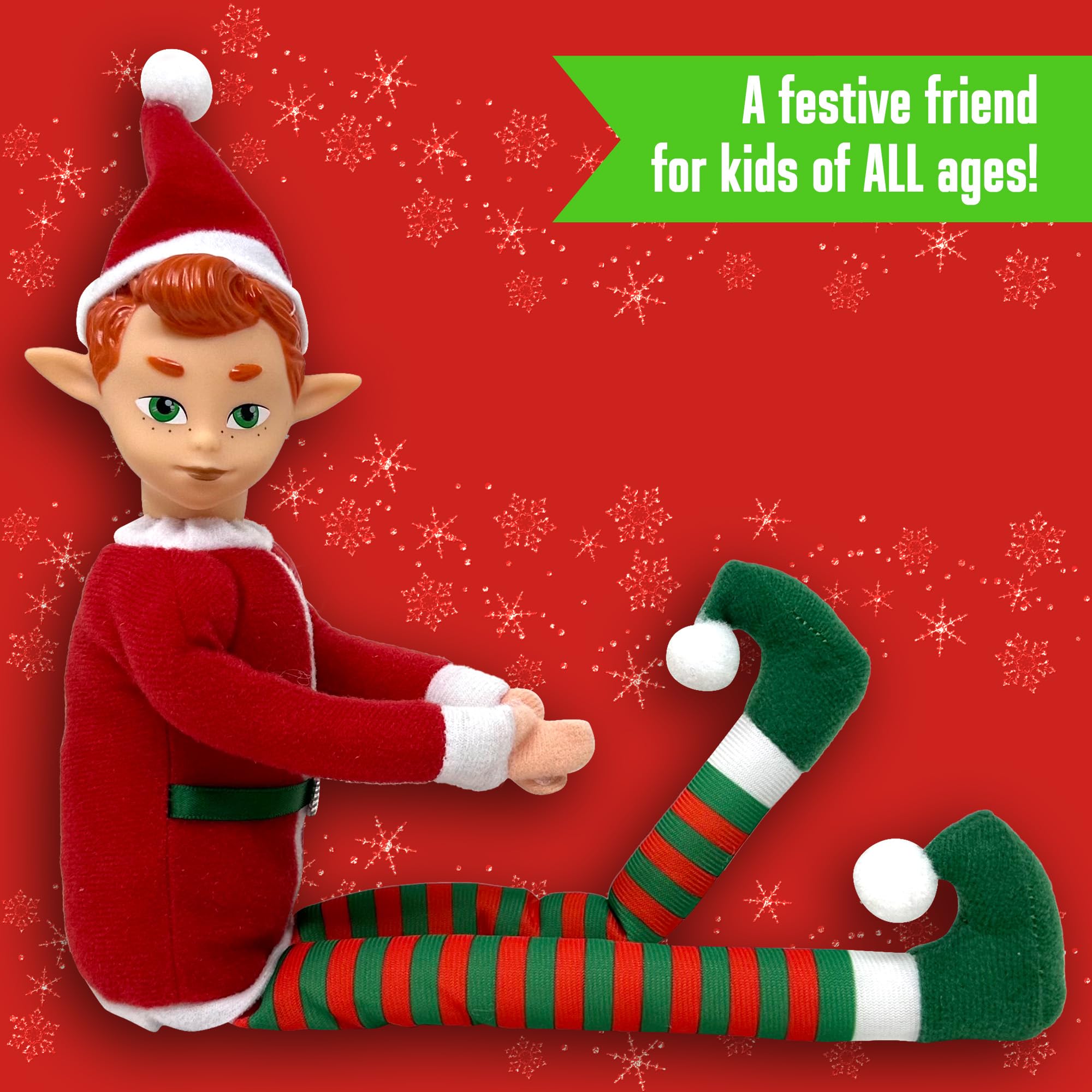The Original Elf 12” Plush elf for shelf Christmas stuff toys & accessories