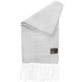thumbnail image 1 of Bufanda Artesanal AlpacaSilverWhite 1Pza Gris/Blanco 170cm x 21cm Hechas a Mano Alpaca., 1 of 4