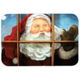 thumbnail image 1 of Kindly Visitor Santa Claus Christmas Kitchen & Bath Mat, 20 x 30, 1 of 1