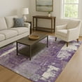 thumbnail image 7 of Addison Rugs Mayfield Premium Machine Washable Transitional Abstract Purple Rectangle Rug, 2'6" x 3'10", 7 of 7