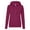 Burgundy, variant on Fruit Of The Loom Ladies Lady Fit Hooded Sweatshirt / Hoodie