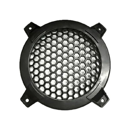 Rushawy Car Speaker Grill Cover Black Speaker Guard Mesh Replacement Subwoofer Grill 6 Inch