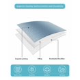 thumbnail image 5 of Quilts Full Size, Light Blue Khaki Ombre Soft Comforter Bedding Set for Bed, Modern Abstract Art Gradient Lightweight Quilted Bedspread with Pillow Cover(2 Pieces) for All Season, 78x90 Inch, 5 of 6