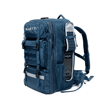 BLUETTI Handsfree 2 Power Station Backpack,512Wh 700W LiFePO4 Solar Generator W/60L Backpack, Solar Compatible for Outdoor Adventures