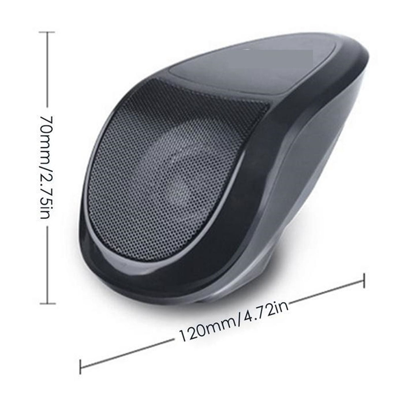 Motorcycle Wireless Bluetooth Speakers Waterproof Stereo Aud-io Amp System MP3 Aud-io Player FM Radio With LED Light ,Quality Sound