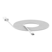 mophie - USB cable - USB (M) to USB-C (M) - 10 ft - white