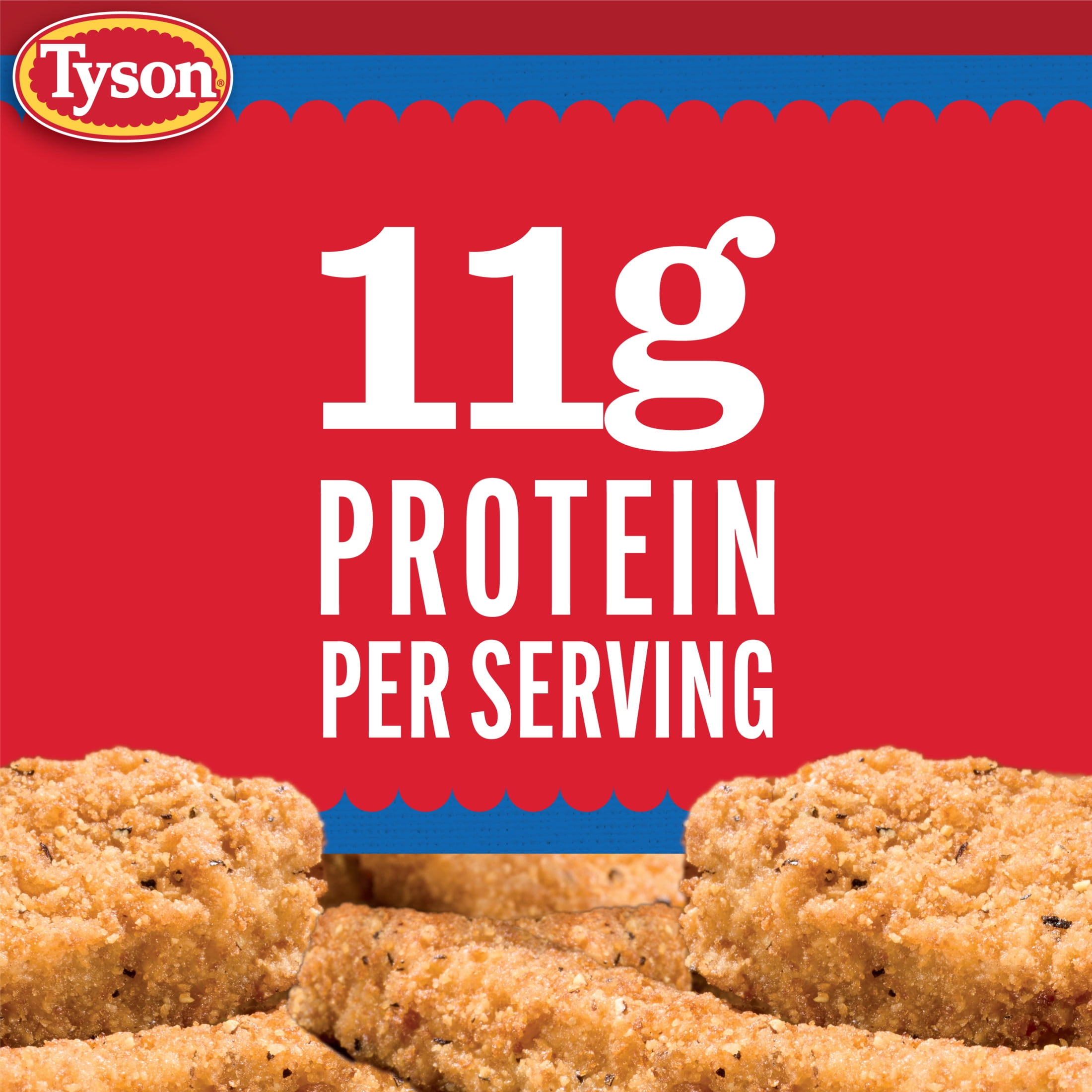 Tyson Steak Fingers with Gravy Mix, 22.75 oz (Frozen, Fully Cooked)