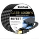 thumbnail image 1 of Cable Ethernet Ximhun Cat 8, 12 m, 40 Gbps, 2000 MHz, conector RJ45, 1 of 7