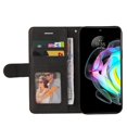 thumbnail image 4 of GANGXUN Flip Case for Motorola Edge 20 – Leather Wallet Cover with Card Slots, Kickstand & Color Stitching Protective Folio, 4 of 6