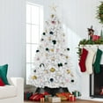 thumbnail image 3 of Best Choice Products Artificial Christmas Tree, 7.5ft Premium Unlit Spruce Design, Dense Branches  White Spruce, 3 of 7
