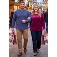 thumbnail image 4 of KingSize Men's Big & Tall Waffle-Knit Thermal Henley Tee, 4 of 5