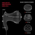 thumbnail image 6 of FitRx Handheld Shiatsu Neck and Back Massager with Multiple Speeds and Attachments, 6 of 9