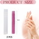 thumbnail image 2 of Lima de uñas - Juego de 2 limas de uñas de vidrio - Regalos hechos a mano - para uñas naturales - Limas de uñas de cristal, 2 of 6