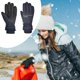 thumbnail image 4 of Guantes Cálidos Cola HX 103 Pantalla Táctil Impermeable a Prueba de Viento, 4 of 8