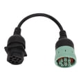thumbnail image 1 of Crossover Cable Adapter,Diagnostic Crossover Cable Adapter Diagnostic Crossover Cable Crossover Cable Replacementfor Peterbilt Reliable and Durable, 1 of 5