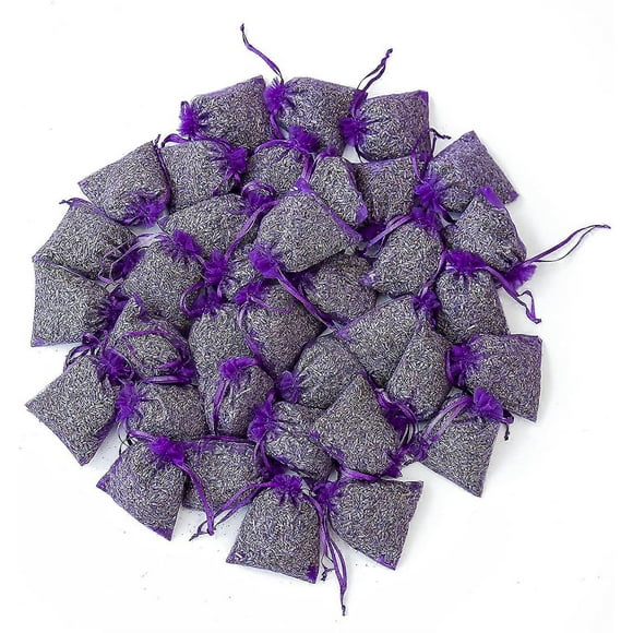 36-piece french lavender sachets for drawer and closet deodorant