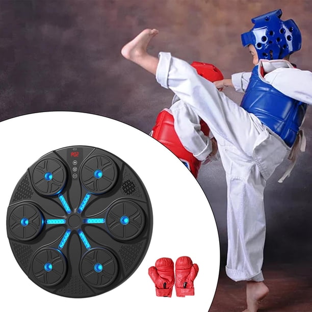 Máquina de boxeo musical, objetivo de pared, objetivo de pared de boxeo con música electrónica, regalo del día , almohadilla de boxeo, para Guantes para niños