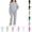 Gray, variant on YOUYEDIAN Girls 2 Piece Sweatsuit Casual Hooded Zipper Fleece Jackets Athletic Soft Elastic Waist Sweatpants
