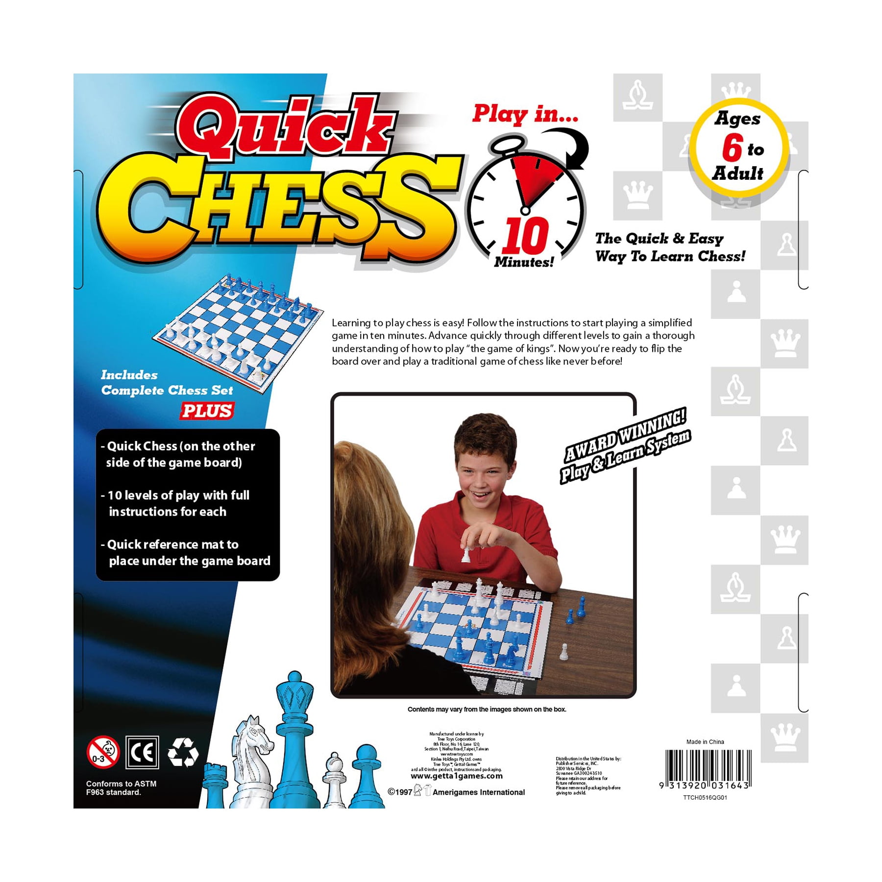 Learn to Play Chess Today in Less Than 10 Minutes 
