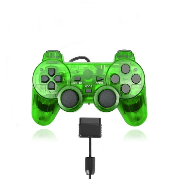 Control Alámbrico Store Line Compatible para PS2 Color verde