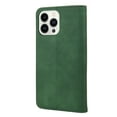 thumbnail image 3 of Decase for iPhone 13,Stylish Premium PU Leather Wallet Folio Flip Case with Card Cash Slots Stand Cover Dual Color Shockproof Anti-Scratch Full Body Protective Shell - Green, 3 of 7